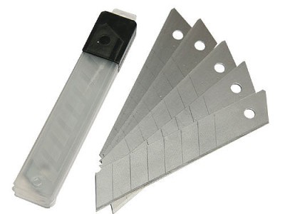 Лезвия для ножа 18мм (10 шт.)